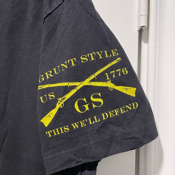 Grunt Style Gadsen Snake Men’s Short Sleeve Size Medium T-Shirt - Picture 3 of 4